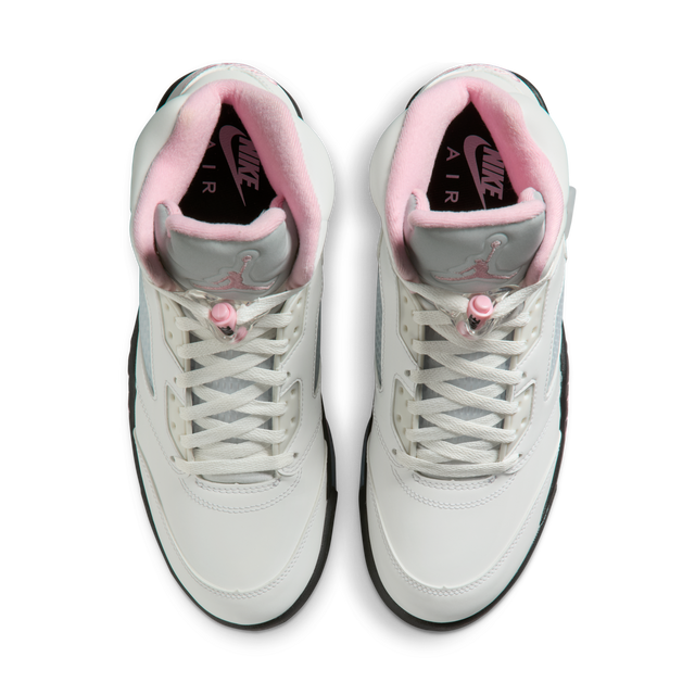 Nike Air Jordan 5 Retro - White/Med Soft Pink/Black-Preorder Item-Navy Selected Shop