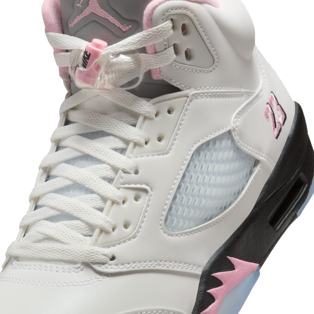 Nike Air Jordan 5 Retro - White/Med Soft Pink/Black-Preorder Item-Navy Selected Shop