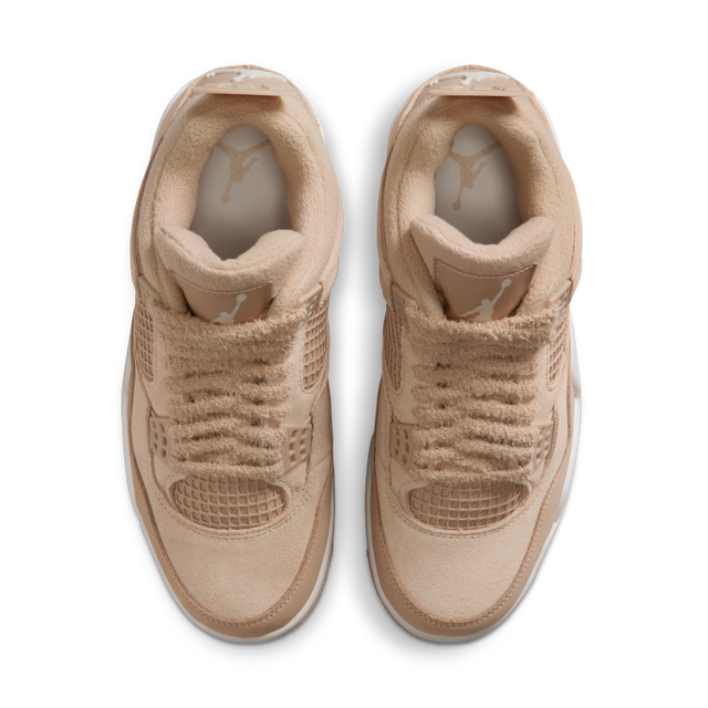 Nike WMNS Air Jordan 4 Retro - Hemp/LT Orewood Brown-Preorder Item-Navy Selected Shop