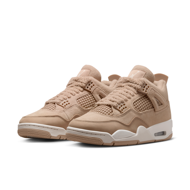 Nike WMNS Air Jordan 4 Retro - Hemp/LT Orewood Brown-Preorder Item-Navy Selected Shop