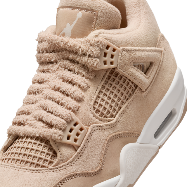 Nike WMNS Air Jordan 4 Retro - Hemp/LT Orewood Brown-Preorder Item-Navy Selected Shop