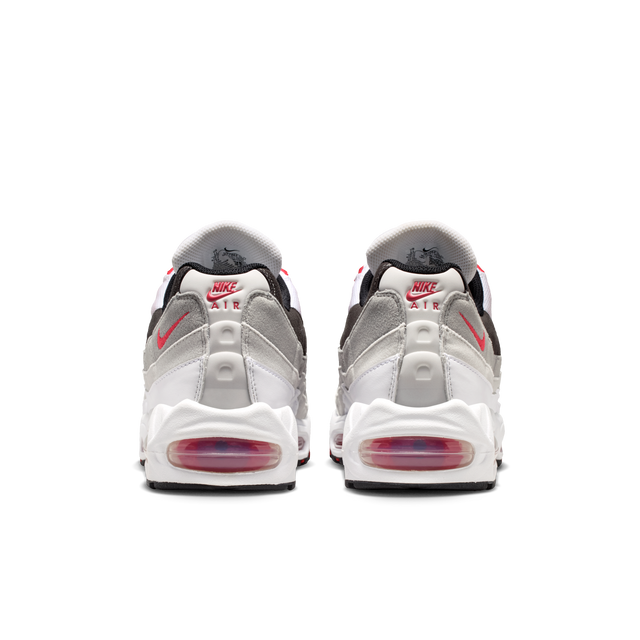 Nike Air Max 95 Big Bubble Premium - White/Comet Red/Neutral Grey/Medium Grey