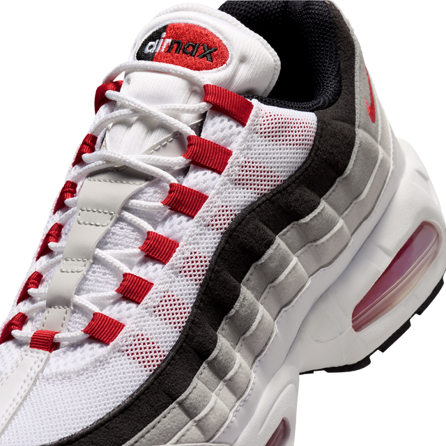 Nike Air Max 95 Big Bubble Premium - White/Comet Red/Neutral Grey/Medium Grey