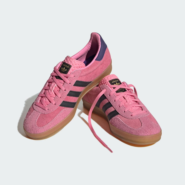 adidas Gazelle Indoor - Bliss Pink/Core Black/Collegiate Purple-Preorder Item-Navy Selected Shop