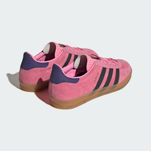 adidas Gazelle Indoor - Bliss Pink/Core Black/Collegiate Purple-Preorder Item-Navy Selected Shop