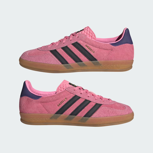 adidas Gazelle Indoor - Bliss Pink/Core Black/Collegiate Purple-Preorder Item-Navy Selected Shop