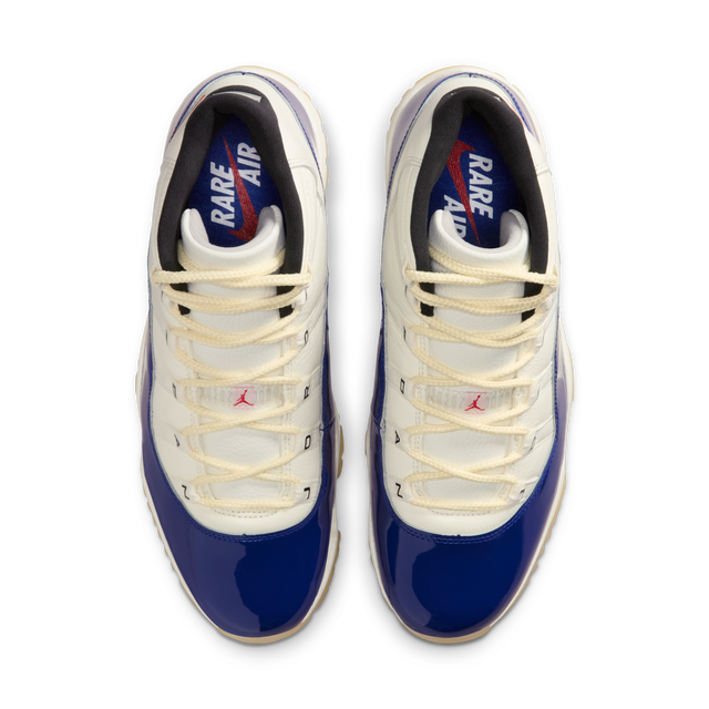 Nike Air Jordan 11 Retro "Rare Air" - Deep Royal Blue/Fire Red/Sail/Black/Muslin-Preorder Item-Navy Selected Shop