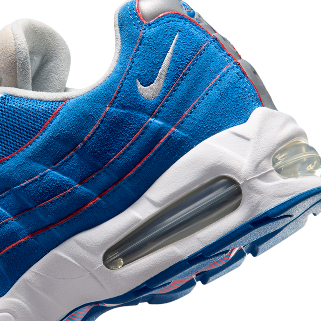 Nike Air Max 95 Big Bubble “Lawson” - Blue Sapphire/MTLC Silver/White/LT Smoke Grey/Action Red-Preorder Item-Navy Selected Shop
