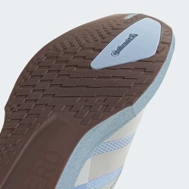Sneakersnstuff x adidas Adizero Evo SL "Speed is Not a Sport" - オフホワイト/グリーン/ルシッドアクアマリン