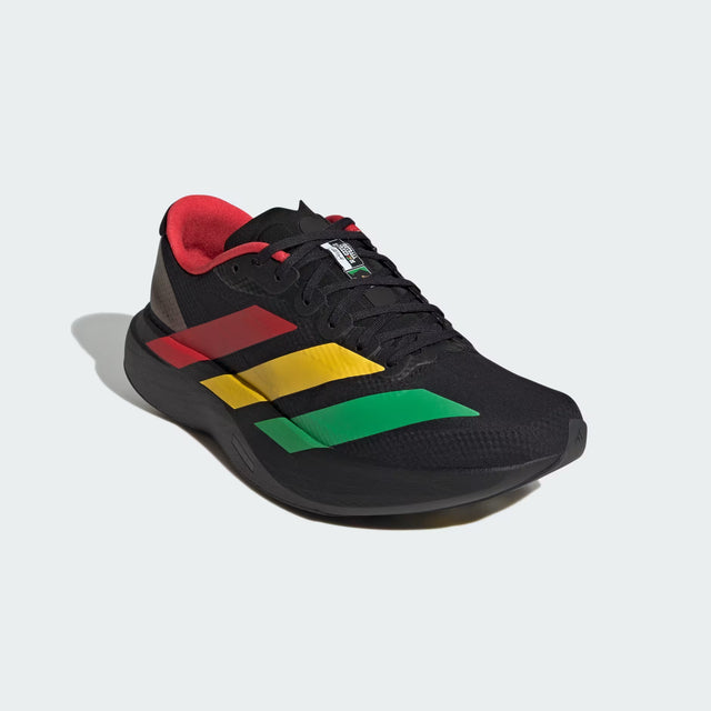 Jamaica Bob Marley x adidas Adizero EVO SL - Black/Vivid Green/Bold Gold-Preorder Item-Navy Selected Shop