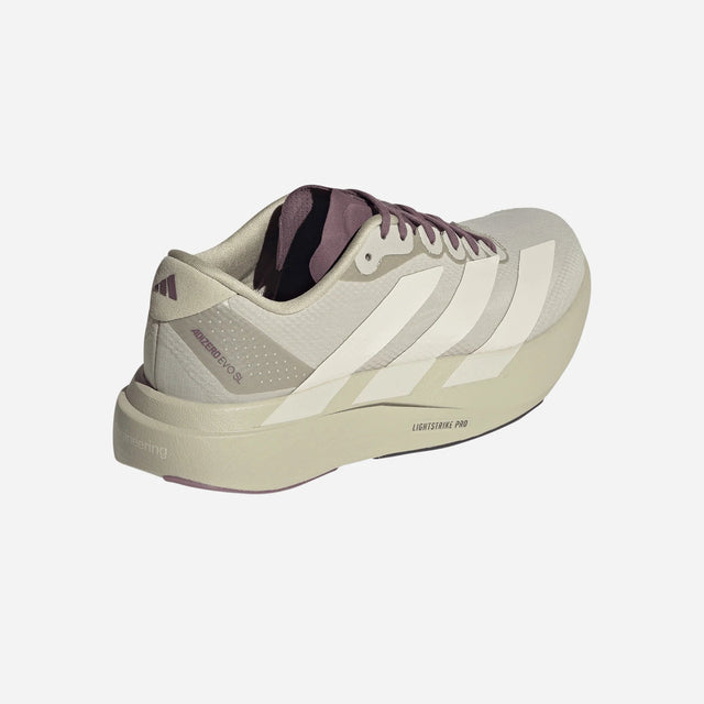 Hermanos Koumori x adidas Adizero Evo SL - Putty Grey/Alumina/Shadow Fig-Preorder Item-Navy Selected Shop