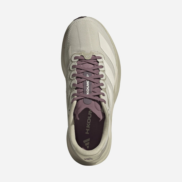 Hermanos Koumori x adidas Adizero Evo SL - Putty Grey/Alumina/Shadow Fig-Preorder Item-Navy Selected Shop