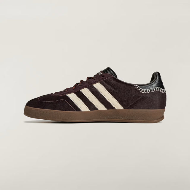 Wales Bonner x adidas Gazelle Pony - Aurora Coffee/Wonder White/Core Black