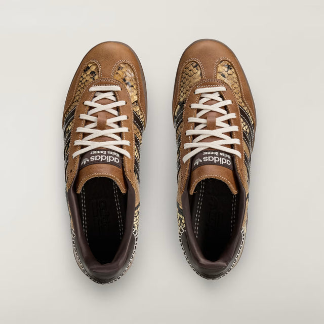Wales Bonner x adidas Gazelle Snake - Supplier Colour/Dark Brown/Wonder White-Preorder Item-Navy Selected Shop