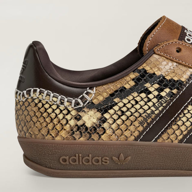 Wales Bonner x adidas Gazelle Snake - Supplier Colour/Dark Brown/Wonder White-Preorder Item-Navy Selected Shop