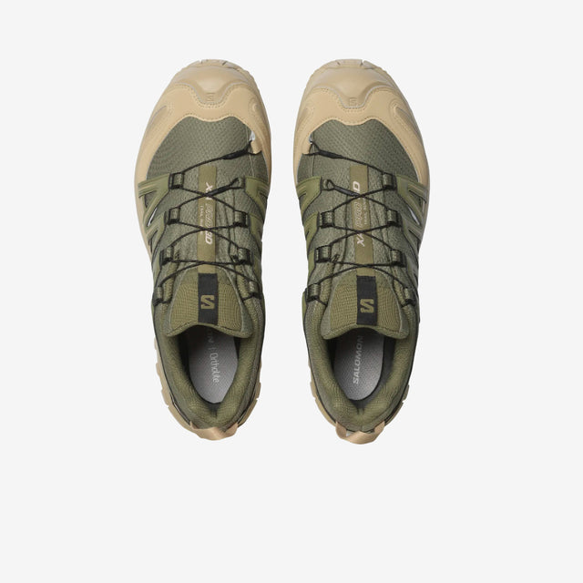 Salomon XA PRO 3D Goretex - Deep Lichen Green/White Pepper/Silver Cloud-Preorder Item-Navy Selected Shop
