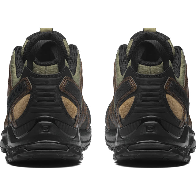 Salomon XA PRO 3D Distressed Leather - Dark Earth/Black/Deep Lichen Green-Preorder Item-Navy Selected Shop
