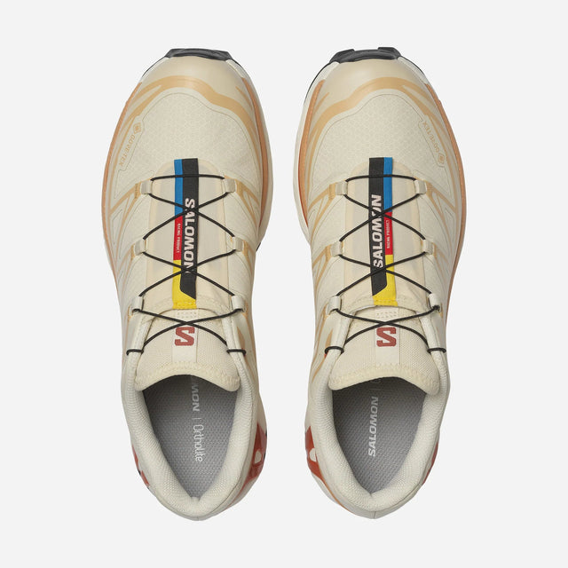 Salomon Lab XT-6 Goretex - Almond Milk/Soft Clay/Ochre-Preorder Item-Navy Selected Shop