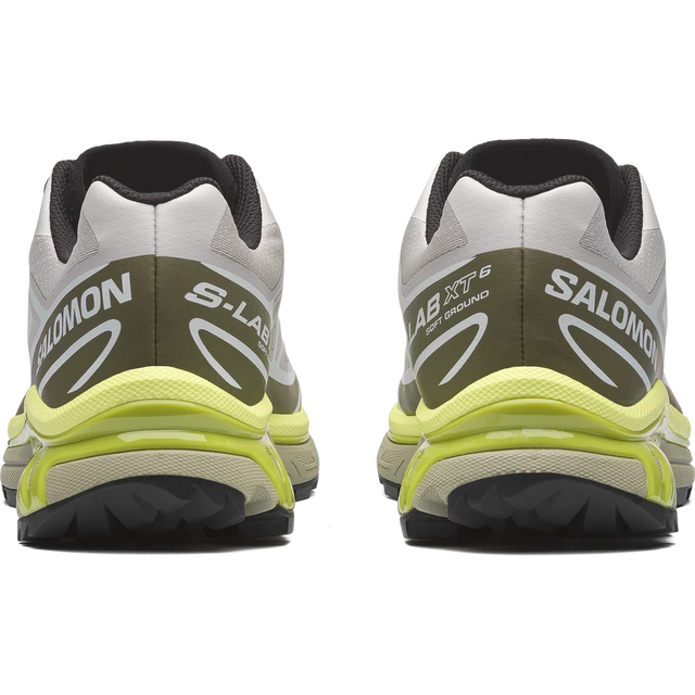 Salomon Lab XT-6 - Lunar Rock/Deep Lichen Green/Bright Chartreuse