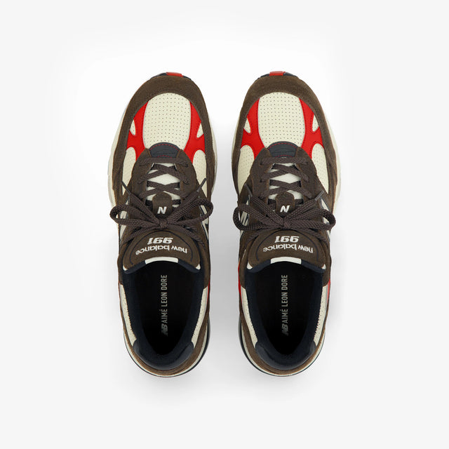 Aimé Leon Dore x New Balance Made in UK 991 - Chocolate-Preorder Item-Navy Selected Shop
