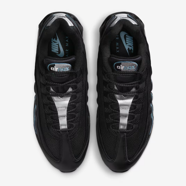 Nike Air Max 95 OG Big Bubble - Smoky Blue/Black/Metallic Silver/Black-Preorder Item-Navy Selected Shop