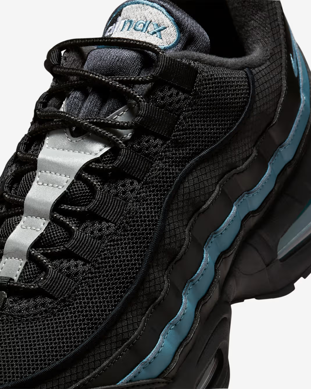 Nike Air Max 95 OG Big Bubble - Smoky Blue/Black/Metallic Silver/Black-Preorder Item-Navy Selected Shop