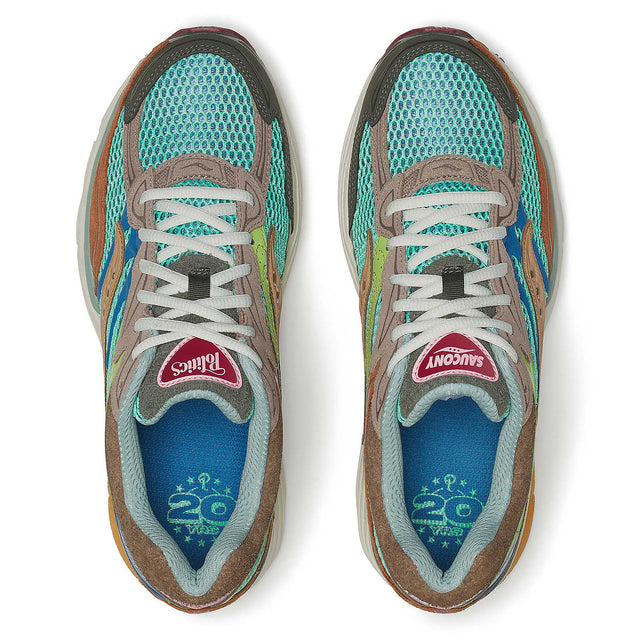 Sneaker Politics x Saucony Progrid Omni 9 "Sportsman’s Paradise" - Blue/Brown-Preorder Item-Navy Selected Shop