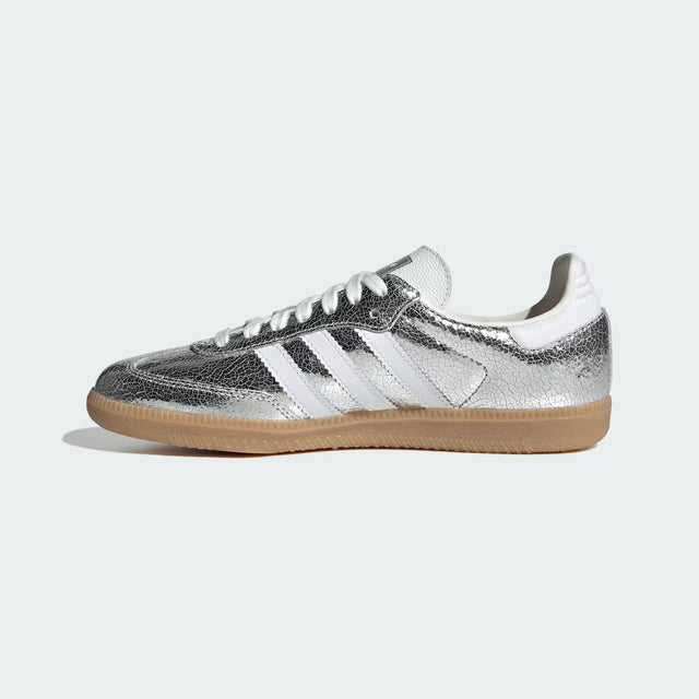 adidas WMNS Samba OG - Silver Metallic/Cloud White/Core White-Preorder Item-Navy Selected Shop