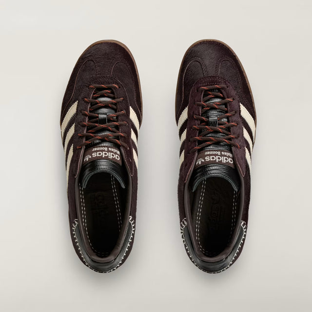Wales Bonner x adidas Gazelle Pony - Aurora Coffee/Wonder White/Core Black-Preorder Item-Navy Selected Shop