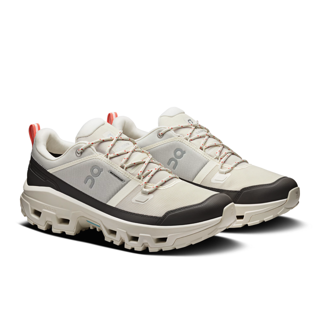 On Cloudrock Low Waterproof - Ivory/Ivory