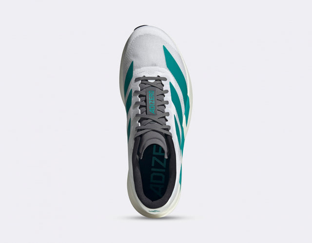 adidas Adizero Evo SL - Cloud White/Pure Teal/Grey Four-Preorder Item-Navy Selected Shop