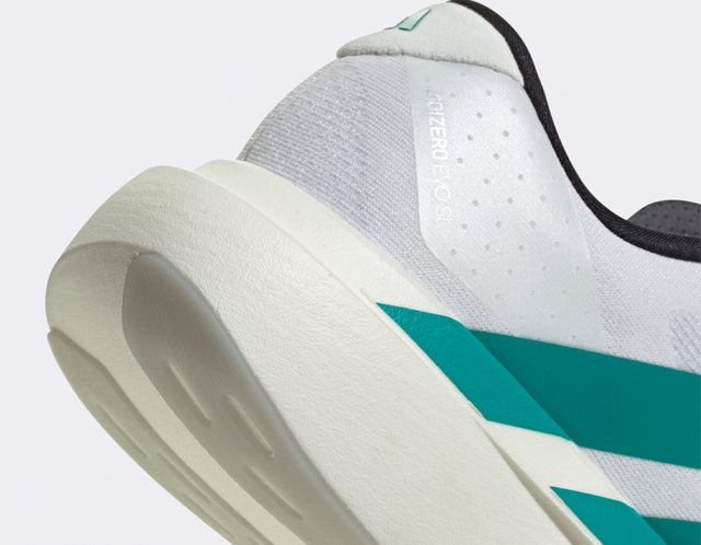 adidas Adizero Evo SL - Cloud White/Pure Teal/Grey Four-Preorder Item-Navy Selected Shop