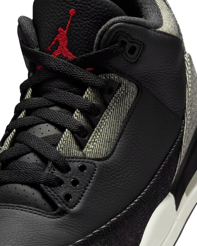 Levi's® x Nike Air Jordan 3 SP - Denim/Black/Gym Red-Preorder Item-Navy Selected Shop