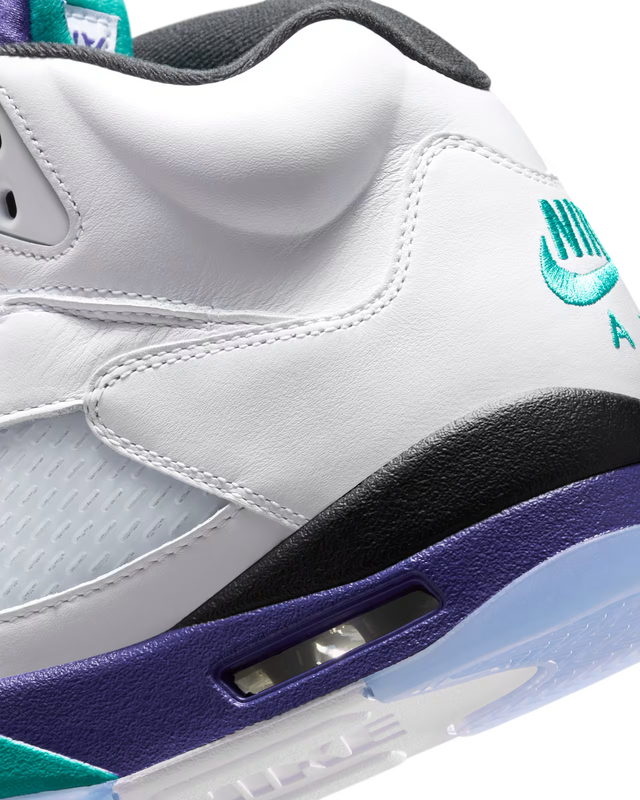 Nike Air Jordan 5 Retro "Grape" - White/New Emerald/Grape Ice/Black-Preorder Item-Navy Selected Shop