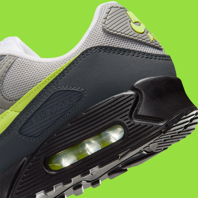 Nike Air Max 90 - Black/Anthracite/Light Charcoal/Neon Yellow-Preorder Item-Navy Selected Shop