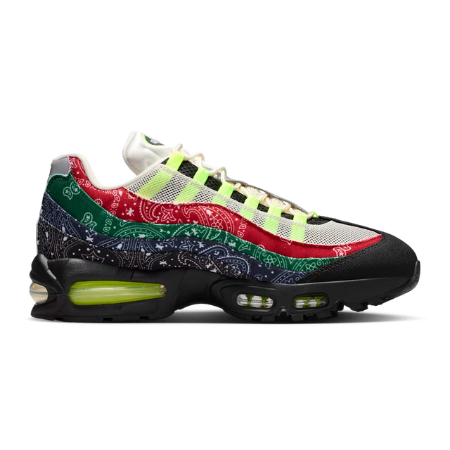 Nike Air Max 95 Big Bubble SP - Sail/Volt/University Red/Sport Green-Preorder Item-Navy Selected Shop