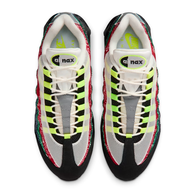 Nike Air Max 95 Big Bubble SP - Sail/Volt/University Red/Sport Green-Preorder Item-Navy Selected Shop
