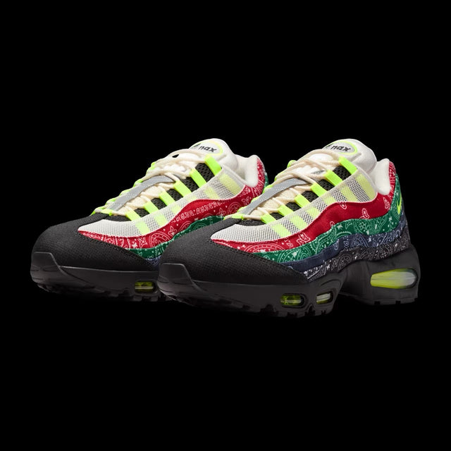Nike Air Max 95 Big Bubble SP - Sail/Volt/University Red/Sport Green-Preorder Item-Navy Selected Shop