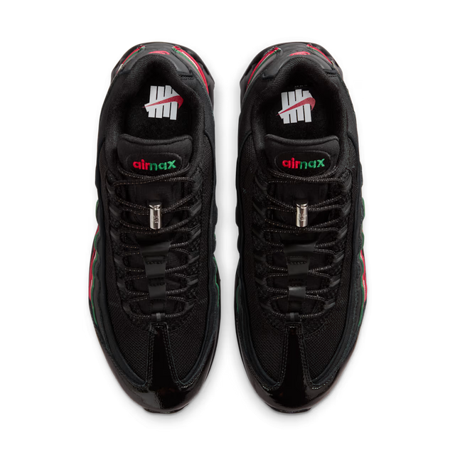 UNDEFEATED x Nike Air Max 95 SP - Black/Metallic Silver/Gorge Green/Sport Red