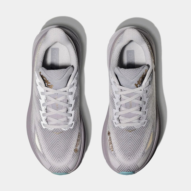 Hoka WMNS Clifton 9 Goretex - Fog Grey/Ash Grey