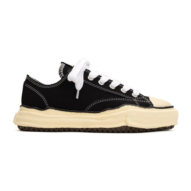 Maison MIHARA YASUHIRO "PETERSON" VL OG Sole Canvas Low-top - Black-Preorder Item-Navy Selected Shop