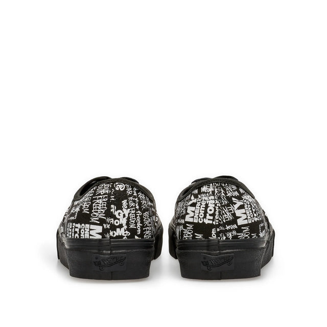 COMME des GARCONS x Vans Message UA Authentic - Black