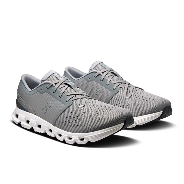 On Cloud X 4 - Alloy/Ivory-Preorder Item-Navy Selected Shop