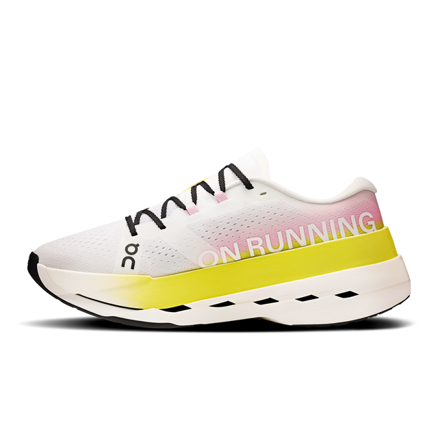 On Cloudboom Max - Lime/Raspberry