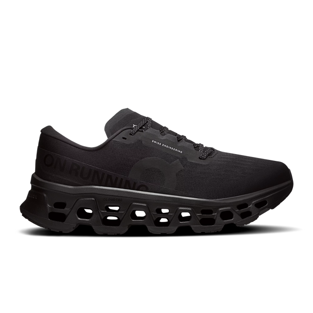 On Cloudmonster 3 - Black/Black-Preorder Item-Navy Selected Shop
