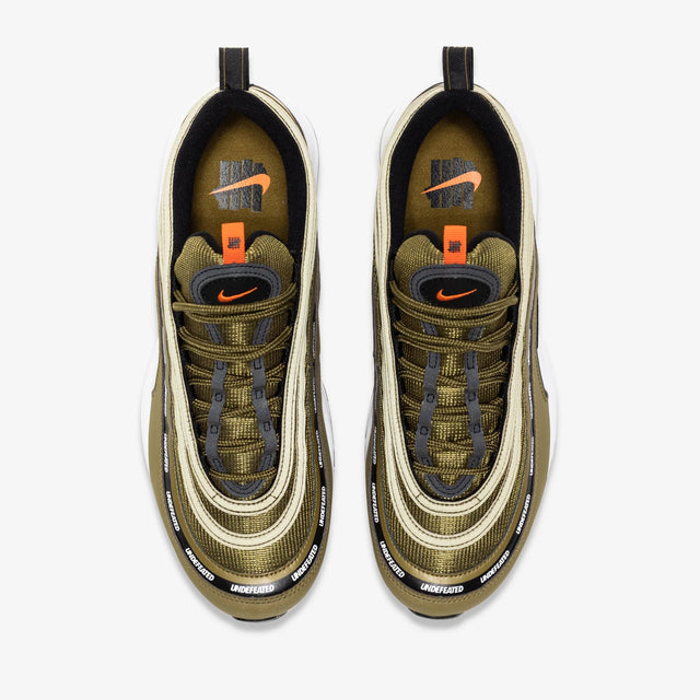 UNDEFEATED x Nike Air Max 97 - Militia Green/Orange Blaze