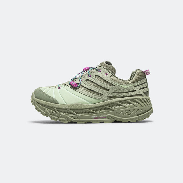 Hoka Stinson EVO OG TP - Sea Moss/Luna Moth-Preorder Item-Navy Selected Shop