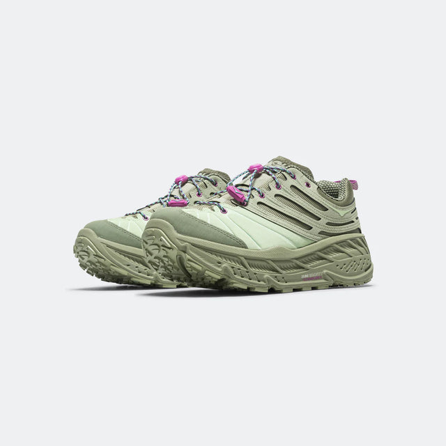 Hoka Stinson EVO OG TP - Sea Moss/Luna Moth-Preorder Item-Navy Selected Shop