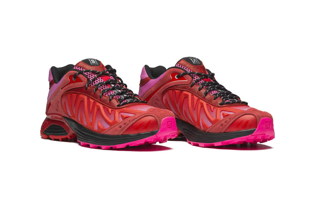 Aries x Salomon Lab XT-Whisper - Fiery Red/Fuchsia Pink/Black