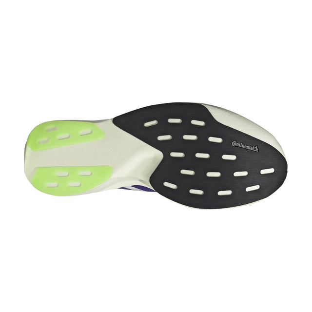 adidas Adizero Evo SL - Cloud White/Collegiate Purple/Lime Burst-Preorder Item-Navy Selected Shop